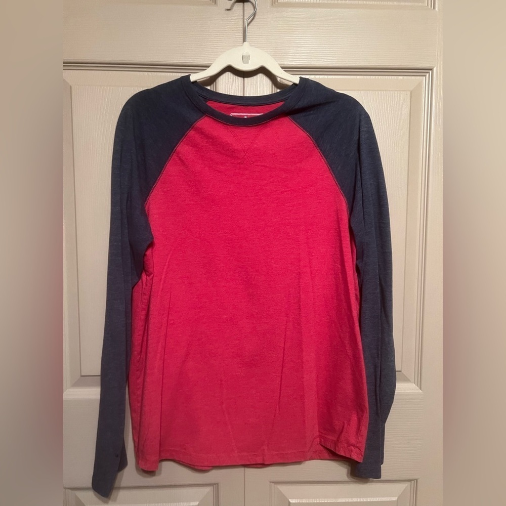 Urban Pipeline Red and Blue Long Sleeve Tees